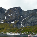 Kongeskipet utenfor Reine i Moskenes under Kongeparets fylkestur til Nordland i juni 2018. Foto: Sven Gj. Gjeruldsen, Det kongelige hoff